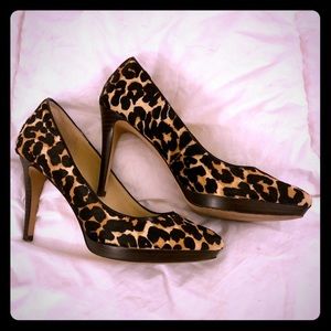 Coach Leopard Pumps